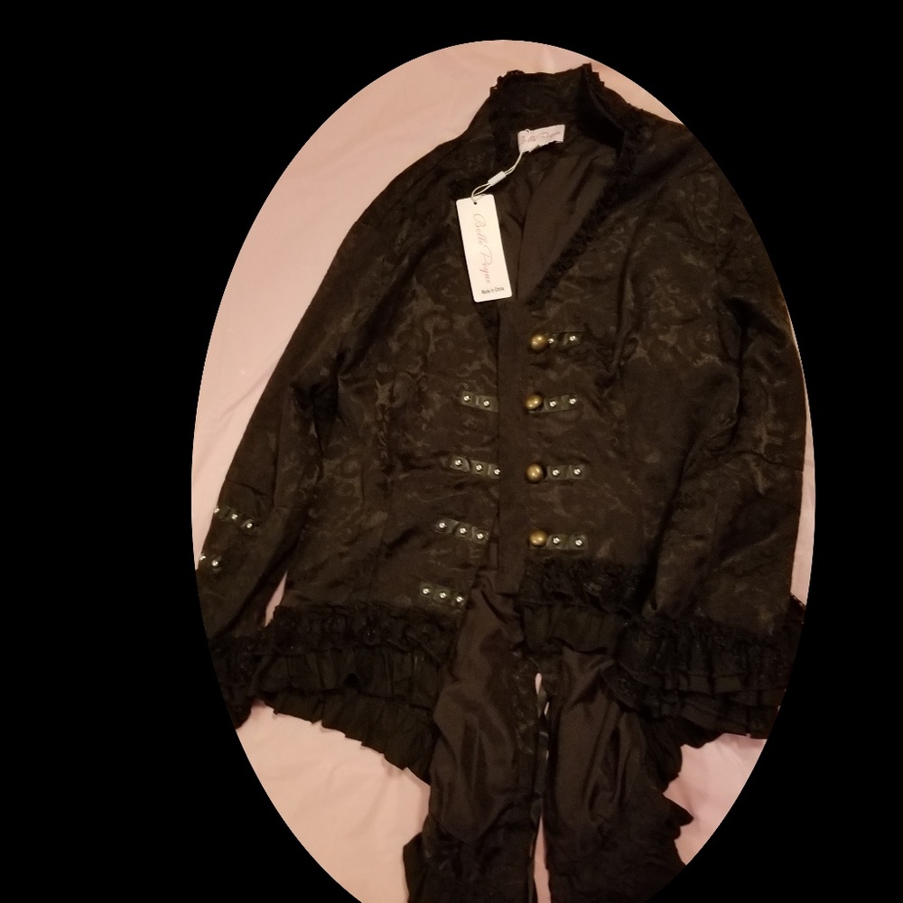 Gothic black jackets